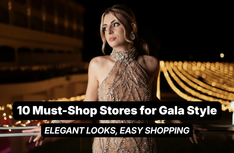 Top 10 Stores for Stunning Gala Outfits
