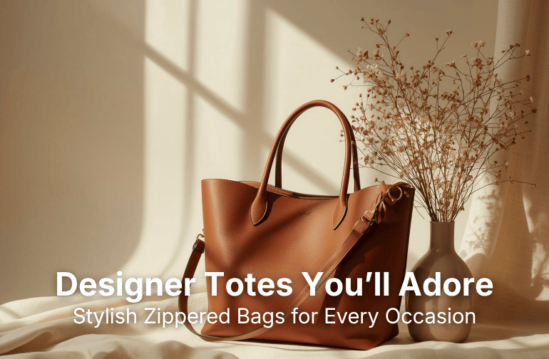 Best Styles Of Designer Tote With Zipper That You Will Love Forever