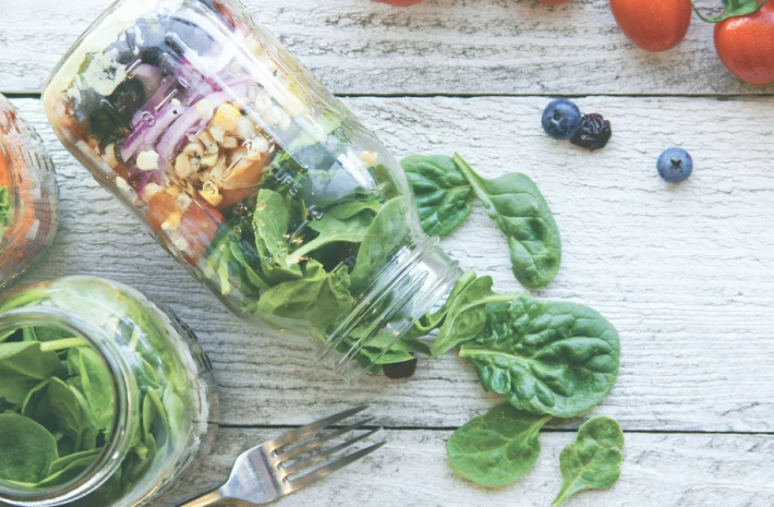 Mason Jar Salad Containers