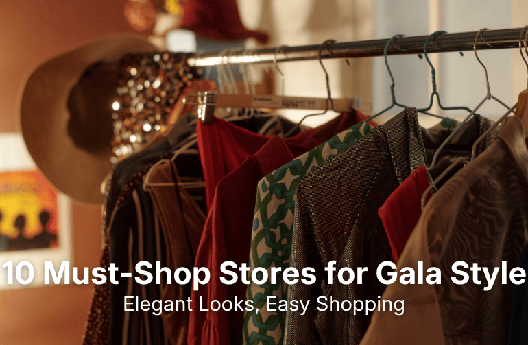 Top 10 Stores for Stunning Gala Outfits