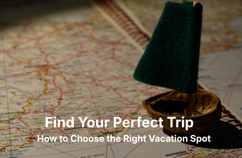 I Can’t Decide Where to Go on Vacation: Solving Destination Dilemma