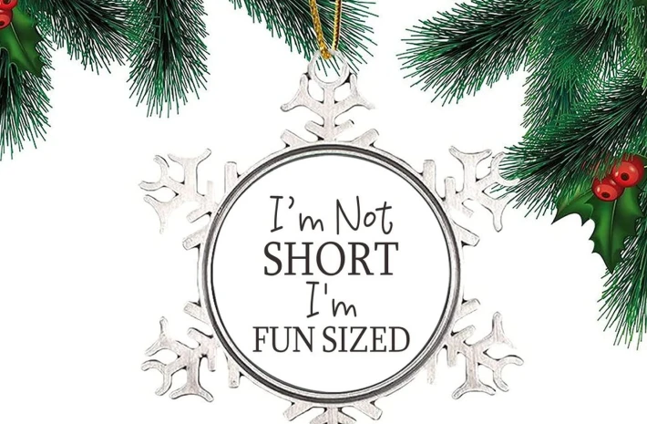 I'm not short, I'm fun-sized" Ornament